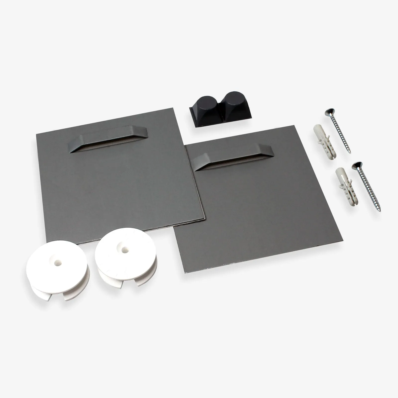 Haftbleche-Set für nahezu unsichtbare Wandmontage, ideal für Bilder, die ein Frosch Getränk in den Mittelpunkt rücken.