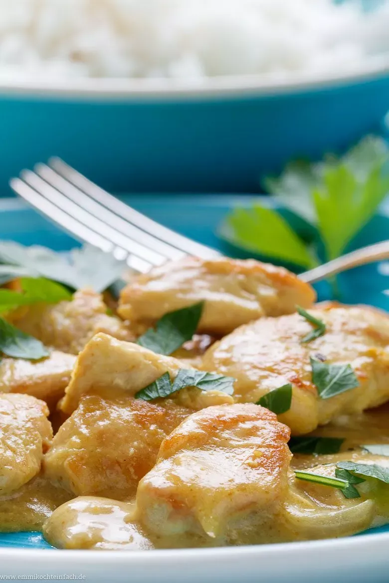 Hähnchengeschnetzeltes - www.emmikochteinfach.de