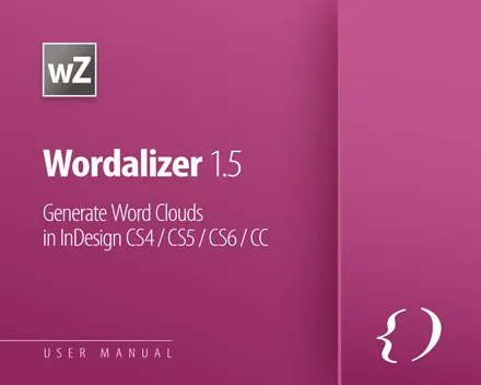 Handbuch-Symbol zum Herunterladen des Wordalizer 1.5 PDF-Manuals