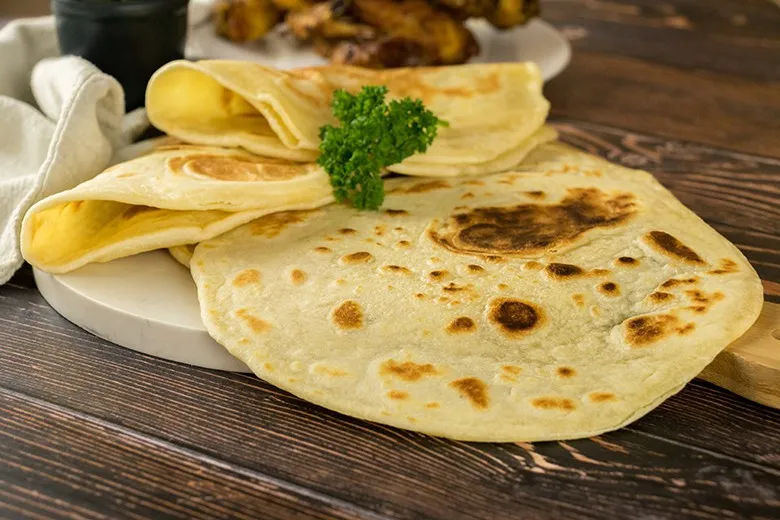 Hefefreies Fladenbrot Rezept für leichte Vollkost