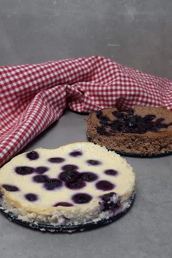 Heller Skyr Kuchen, eine erfrischende Option für einen Weight Watchers Geburtstagskuchen.