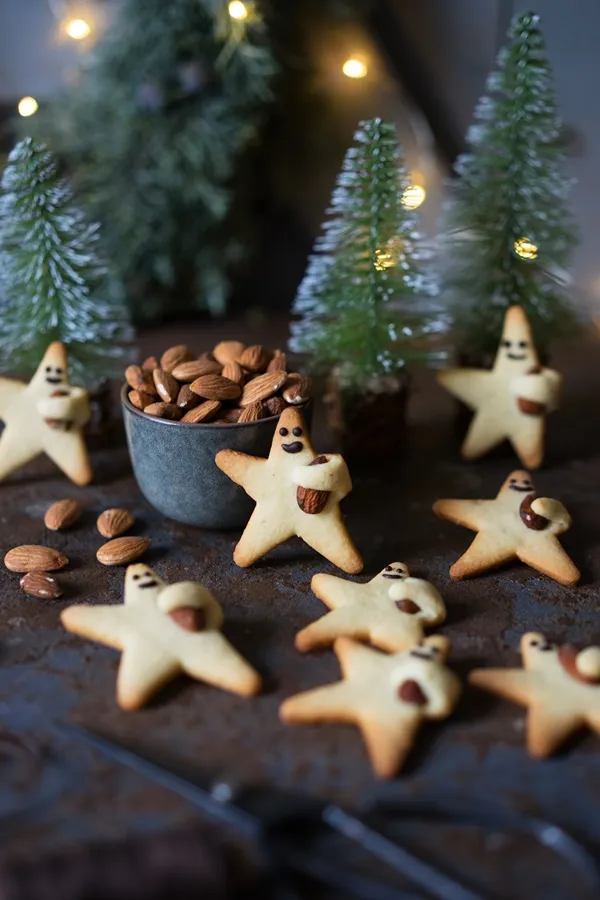 Himmelsboten, leichte und zarte Orangenplätzchen