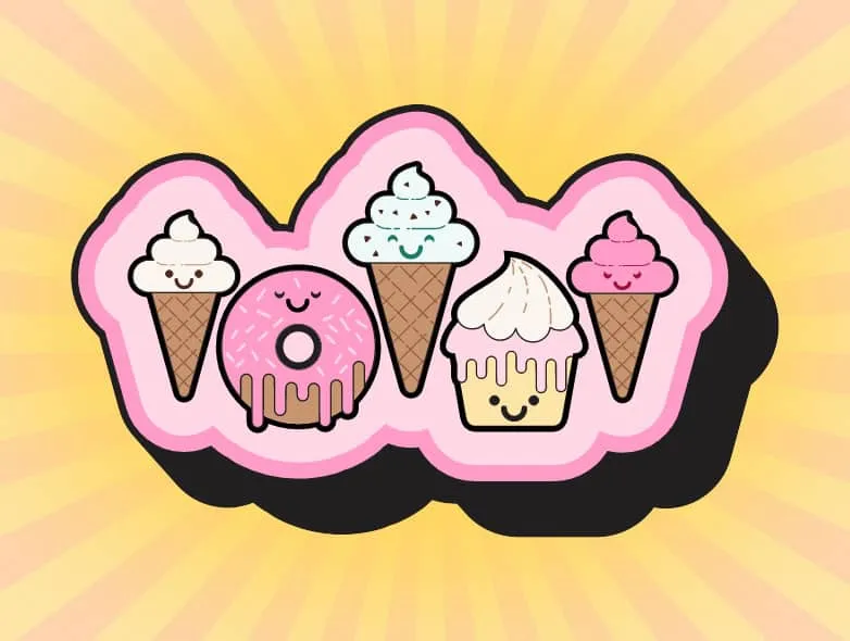 Hinzufügen eines Blockschattens zu einem Designelement