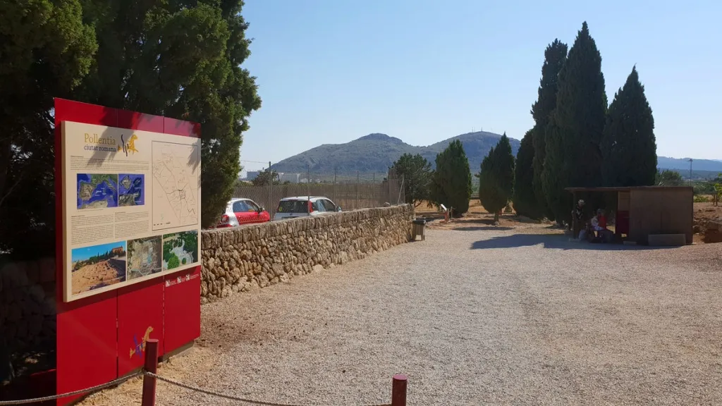 Historische Ausgrabungsstätte Pollentia in Alcúdia, Mallorca