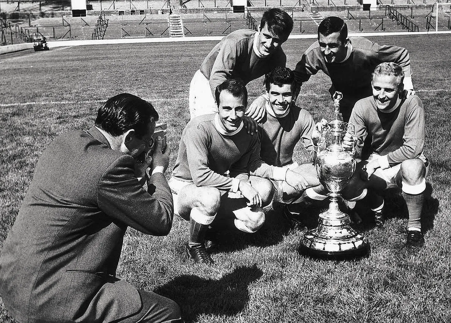 Historisches Teamfoto der Everton-Mannschaft von 1963, bekannt als die &quot;Mersey Millionaires&quot;