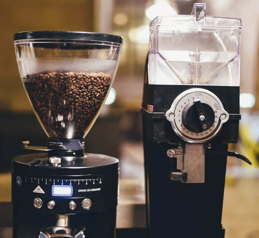 Hochwertige Kaffeemühle für Siebträgermaschinen