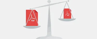 Icon zum Komprimieren von PDF-Dateien