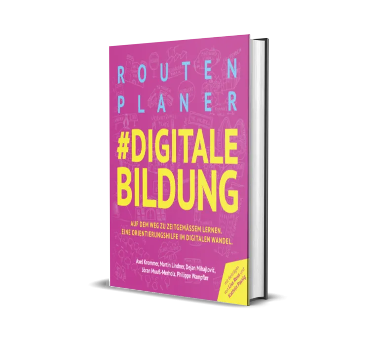 Illustration des Buches "Routenplaner Digitale Bildung"