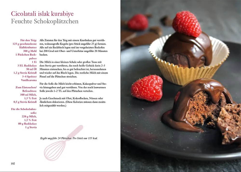 Inhaltsseiten eines Kochbuchs mit professionellem Buchlayout in InDesign
