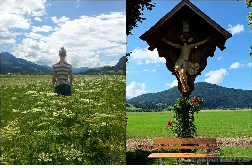 Innenansicht des Familienhotels Furtherwirt mit gemütlicher Sitzecke und Kamin