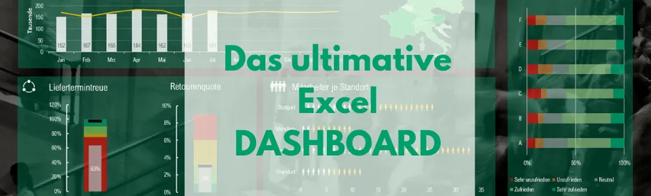 Interaktives Excel Dashboard mit Pivottabellen, Pivotdiagrammen und Datenschnitten