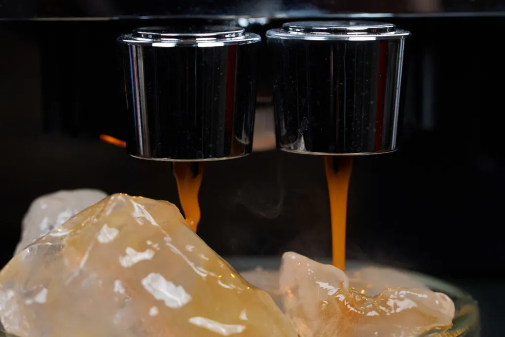 Jura Z10 Kaffee über Eis