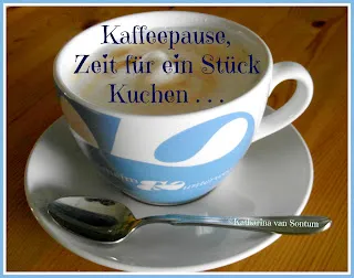 Kaffeepause mit Kuchen