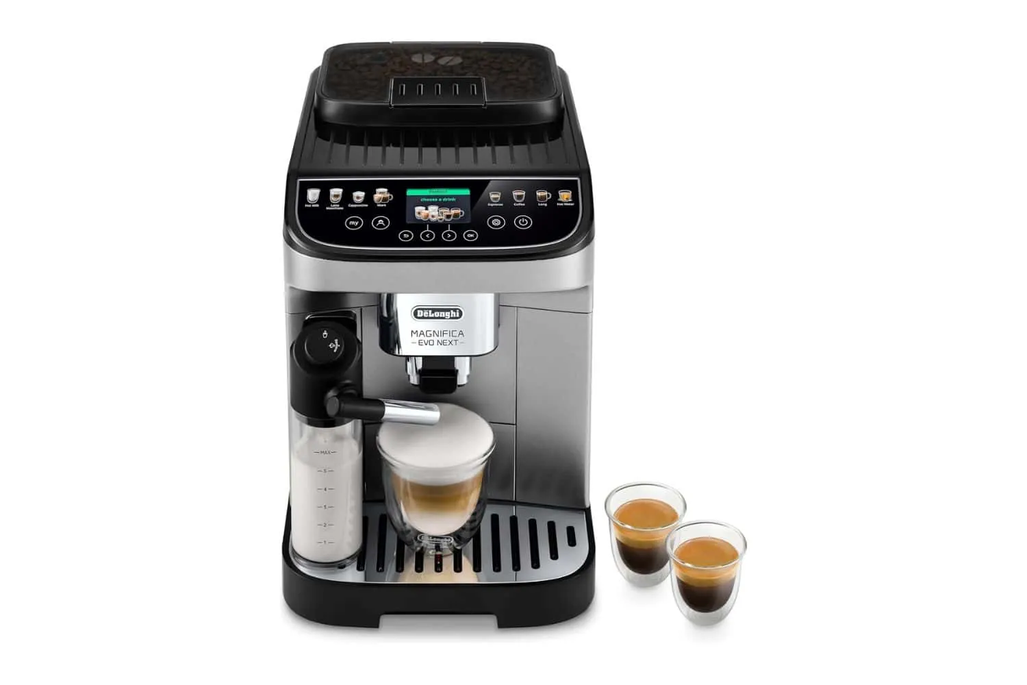 Kaffeevollautomat DeLonghi Magnifica Evo Next Feature Ansicht