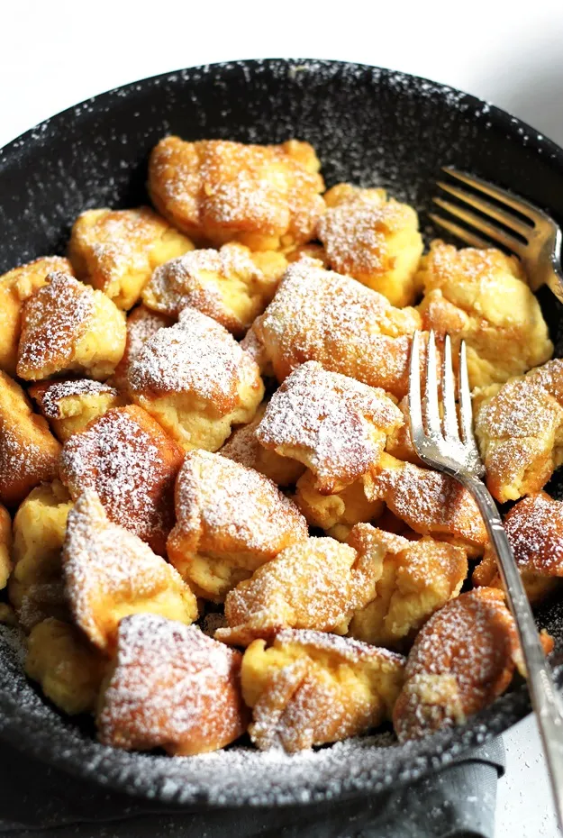 Kaiserschmarrn zerrupfter Pfannkuchen Rezept