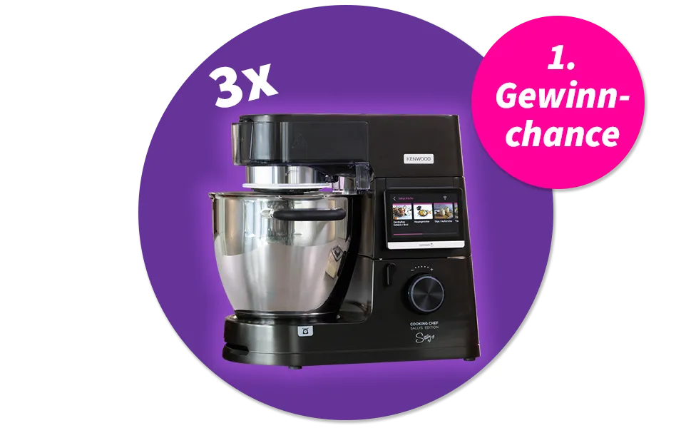 Kenwood Cooking Chef XL Sally Edition: Professionelle Küchenmaschine für Hobbybäcker