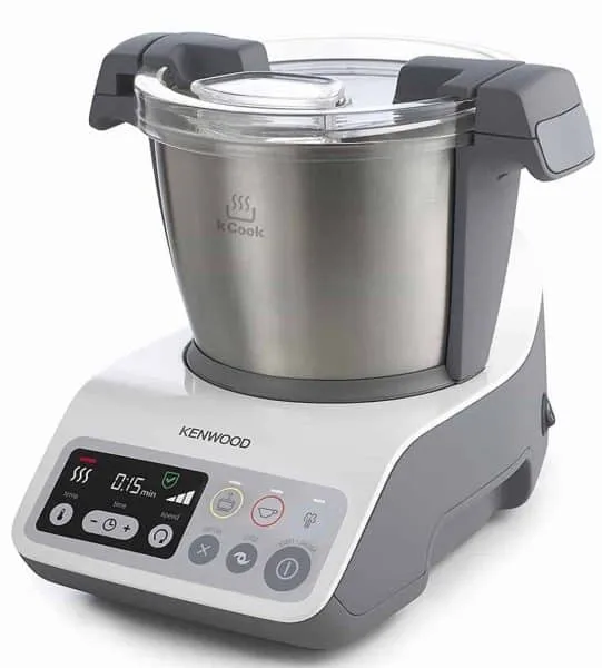 Kenwood kCook Küchenmaschine mit Kochfunktion und Zubehör