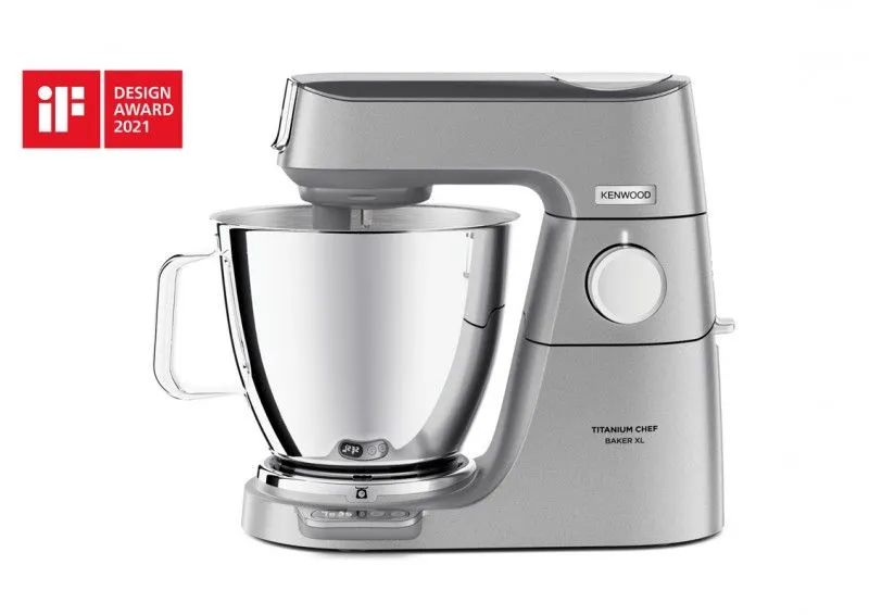 Kenwood Titanium Chef Baker XL: Elegantes Design und hochwertige Verarbeitung für jede Küche.