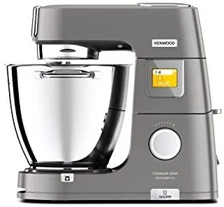 Kenwood Titanium Chef Patissier XL in der Küche, beheizbare Schüssel
