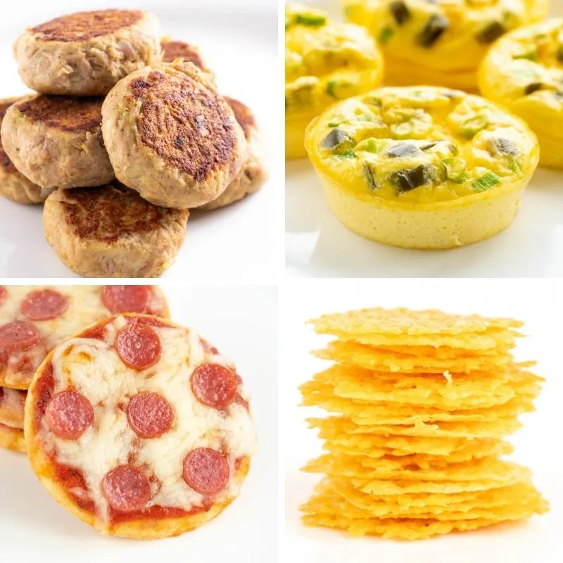 Keto Low Carb Snacks Rezeptsammlung