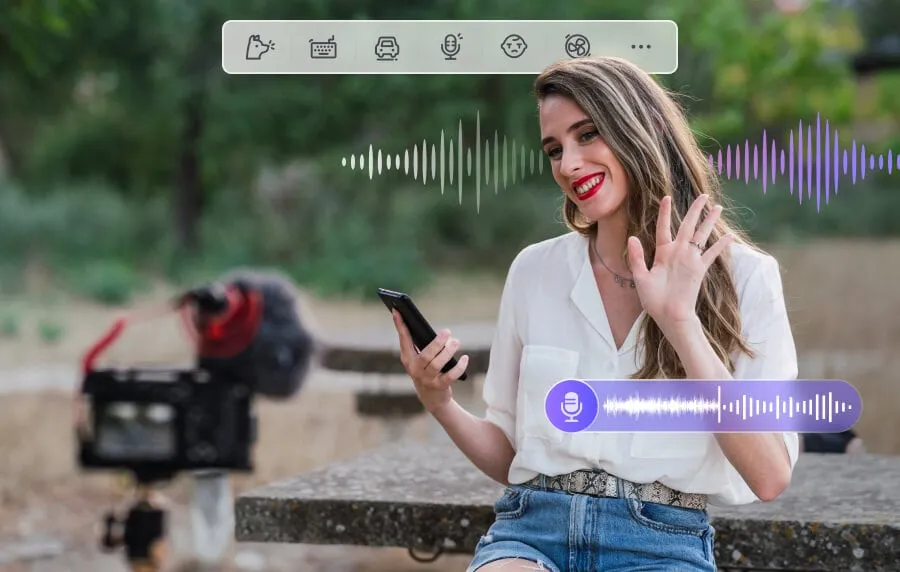 KI-gesteuerte Rauschunterdrückung in Wondershare UniConverter - Hintergrundgeräusche automatisch entfernen