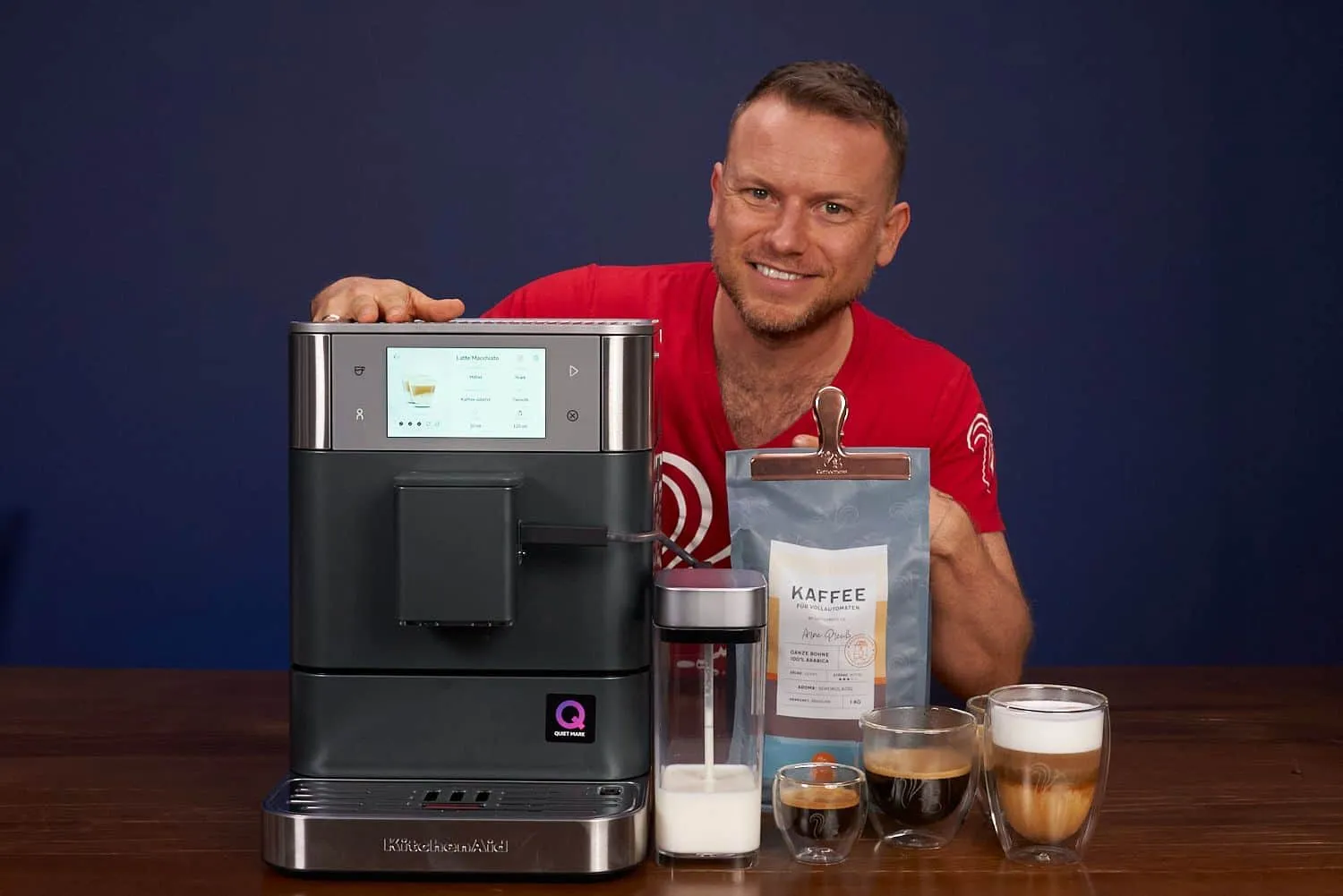 KitchenAid KF8 Kaffeevollautomat mit Arne
