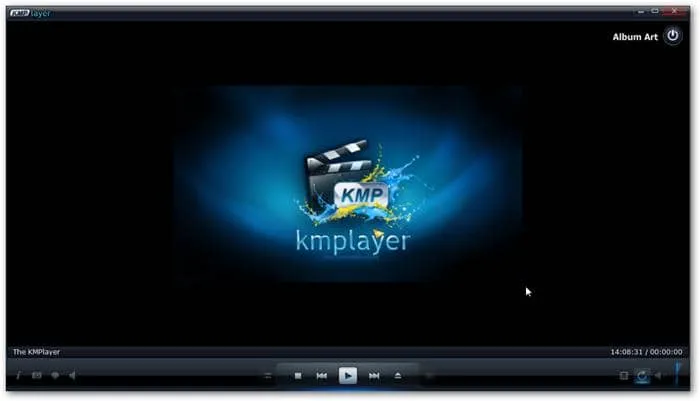 KMPlayer mit übersichtlicher Benutzeroberfläche