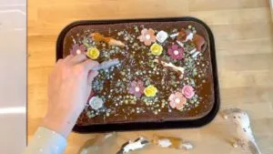 Koppel mit Pferden dekorieren