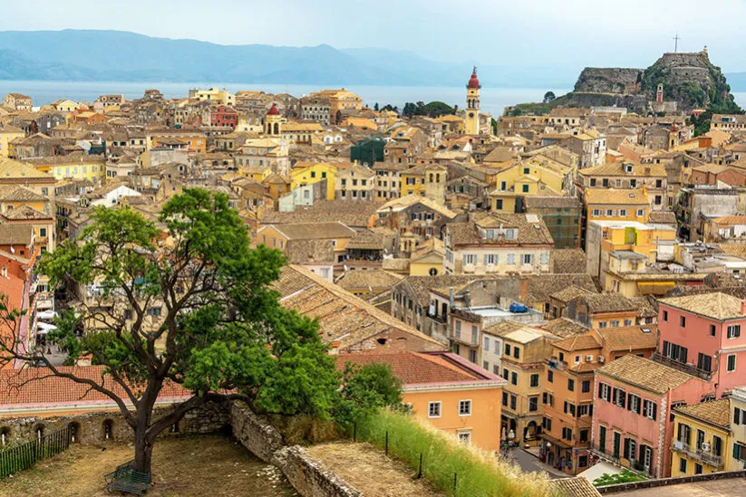 Korfu Stadt mit venezianischer Architektur