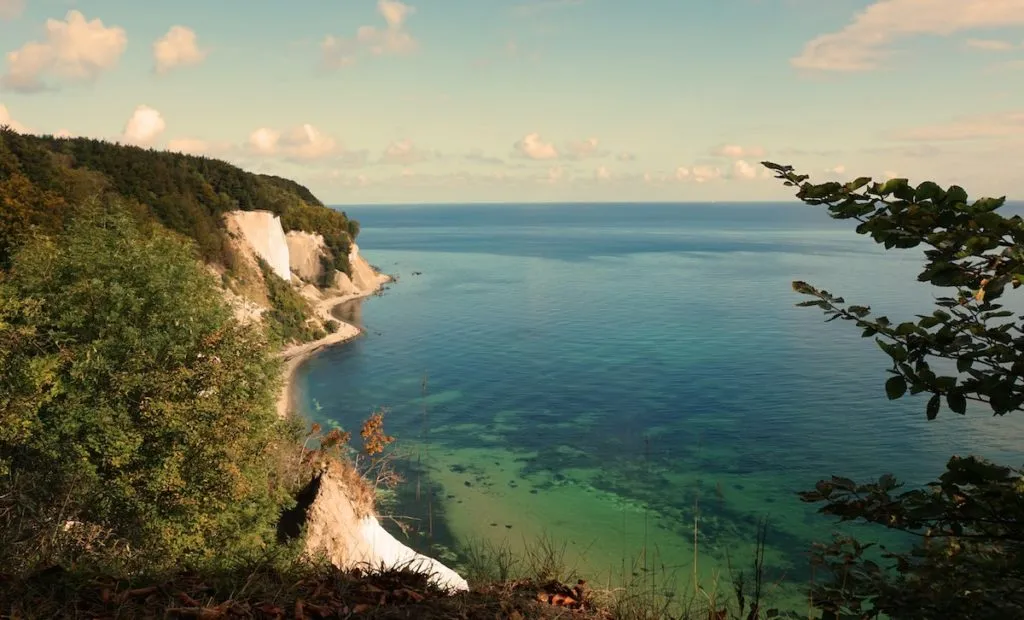 Kreidefelsen auf der Insel Rügen
