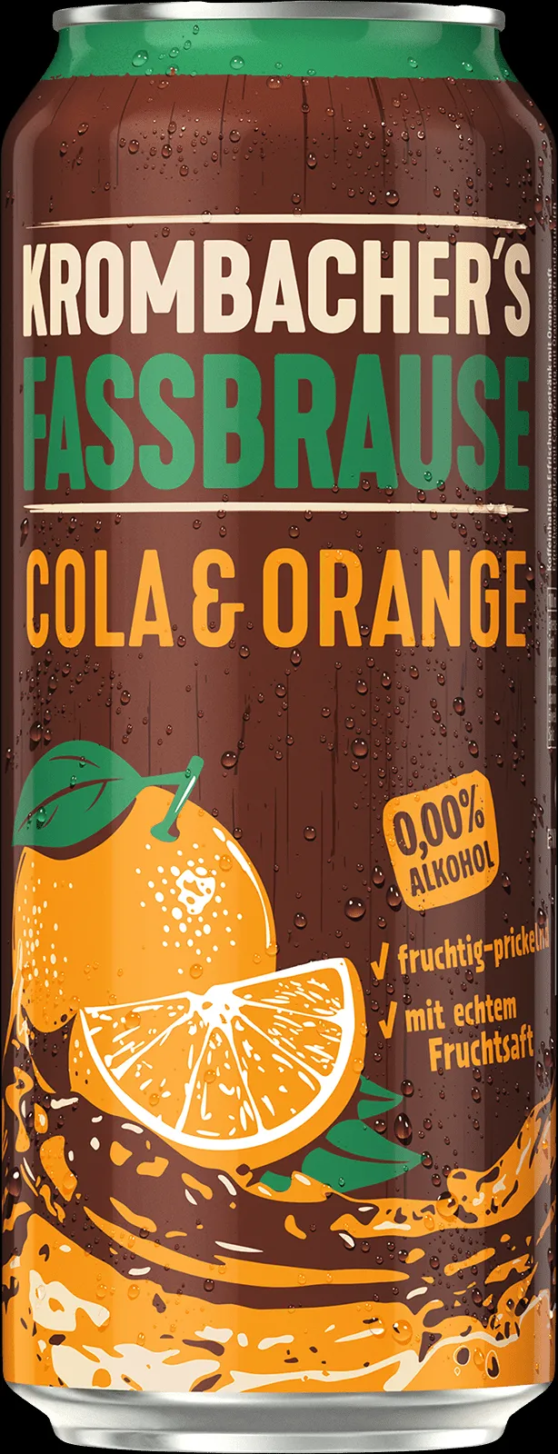 Krombacher Fassbrause Cola & Orange Dosen