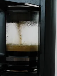 Krups Moka Kaffeemaschine im Einsatz