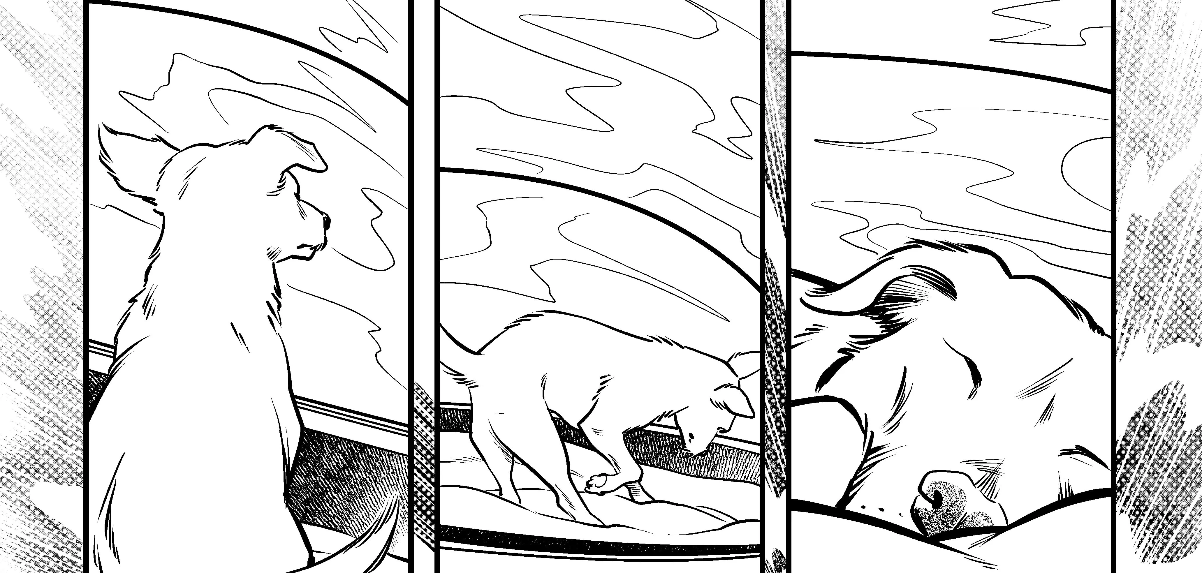 Krypto: Der letzte Hund von Krypton Interior Art von Mike Norton und Ian Herring