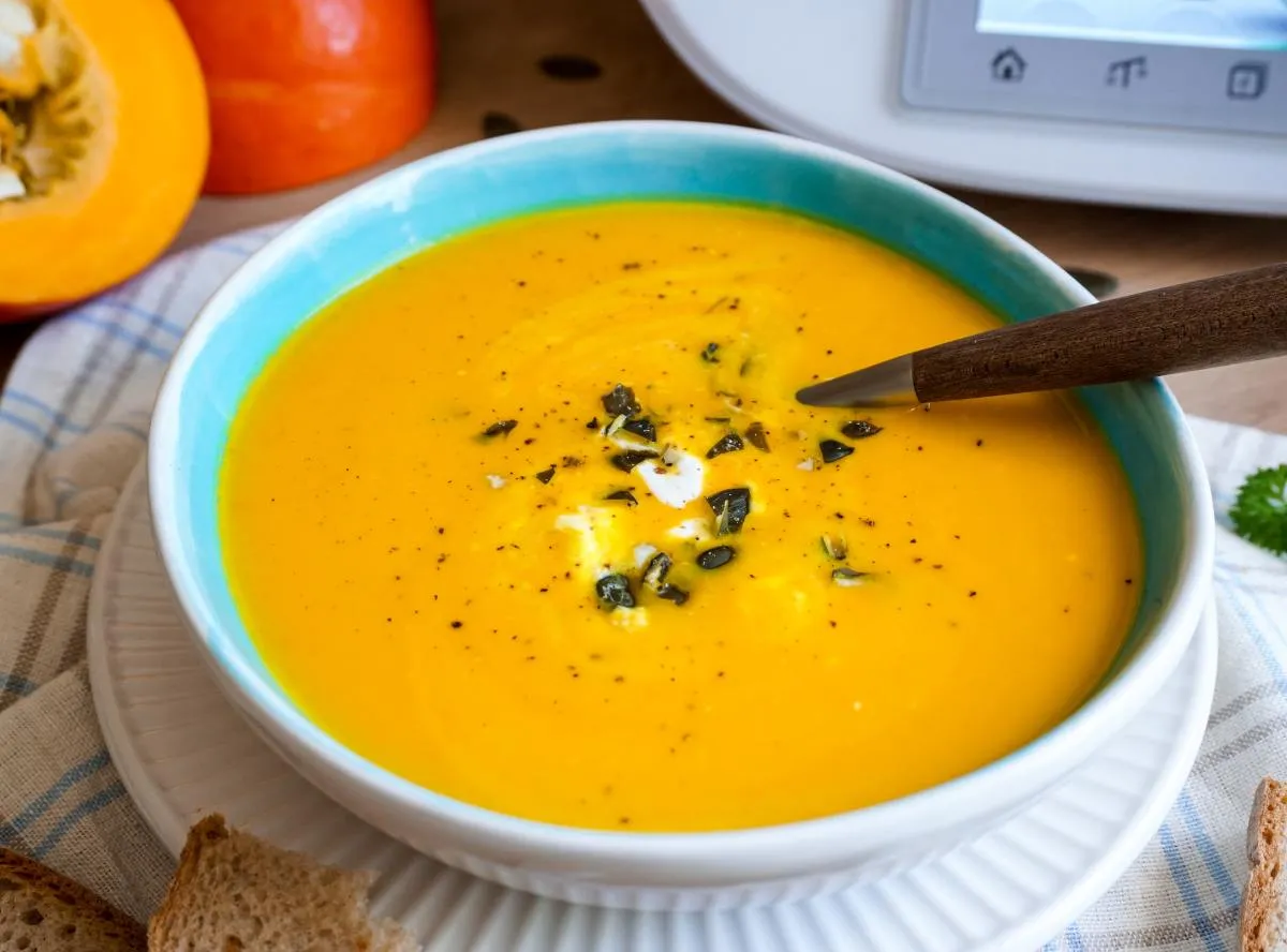 Kürbissuppe aus dem Thermomix