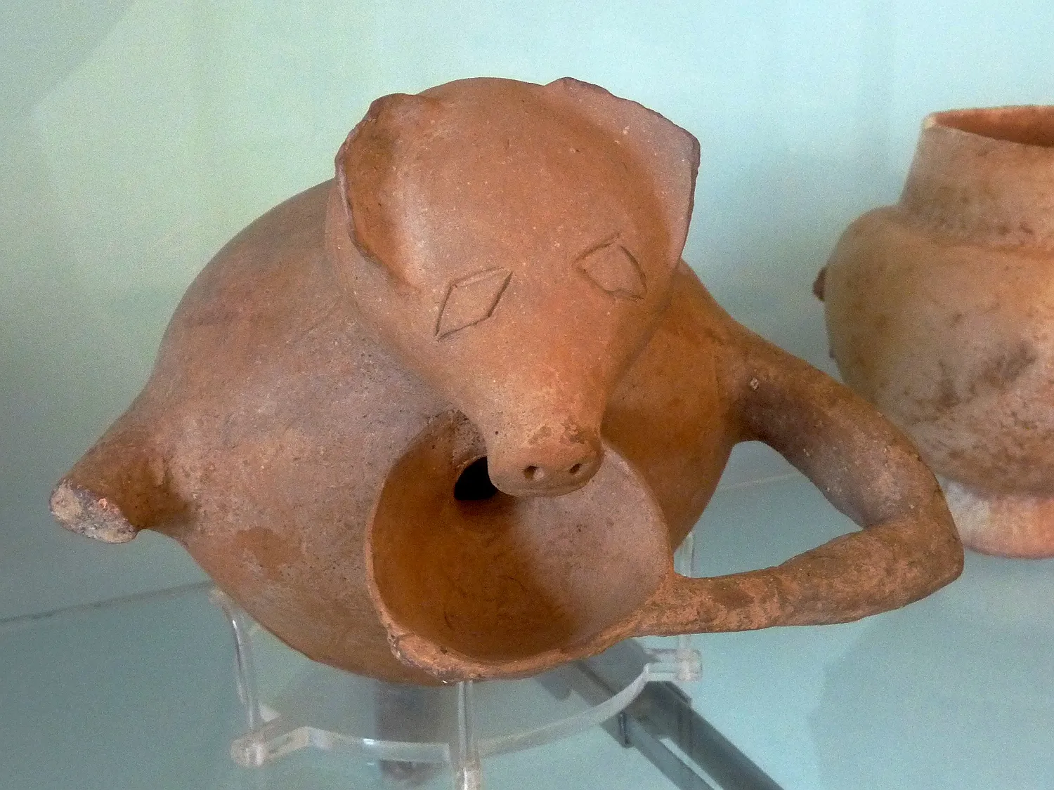 kykladisches Tongefäß, Museum Chora, Naxos