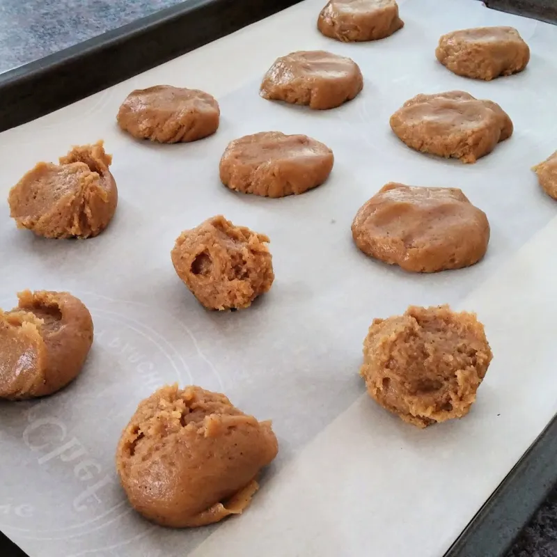 Lebkuchen bereit zum Backen