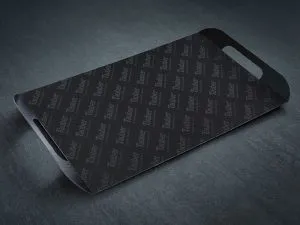 Leere Serviertasse für eine stilvolle Präsentation von Brötchen