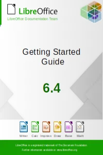 LibreOffice Getting Started Guide 6.4 Cover für Einsteiger