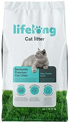 Lifelong Bentonite Premium Cat Litter für zarte Katzenpfoten