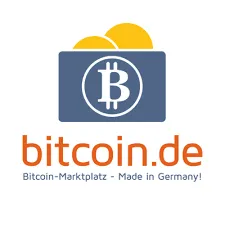 Logo der deutschen Kryptowährungsbörse Bitcoin.de, im Vergleich zu ING DiBa Krypto Angeboten.
