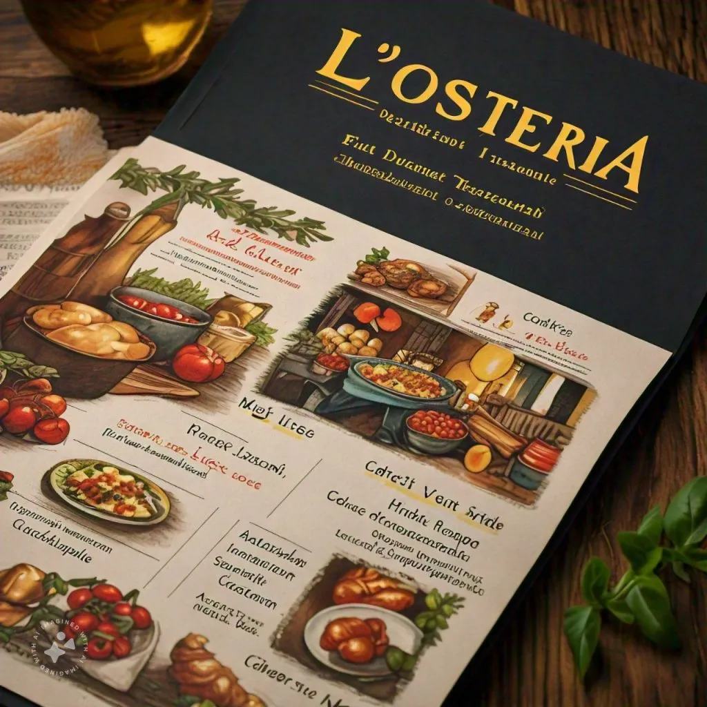 L'Osteria Gutschein Angebote: Verschiedene Deals für Pizza, Pasta und Salate.