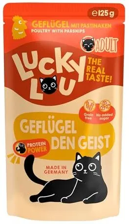 Lucky Lou Geflügel den Geist: Nassfutter mit transparenter Deklaration