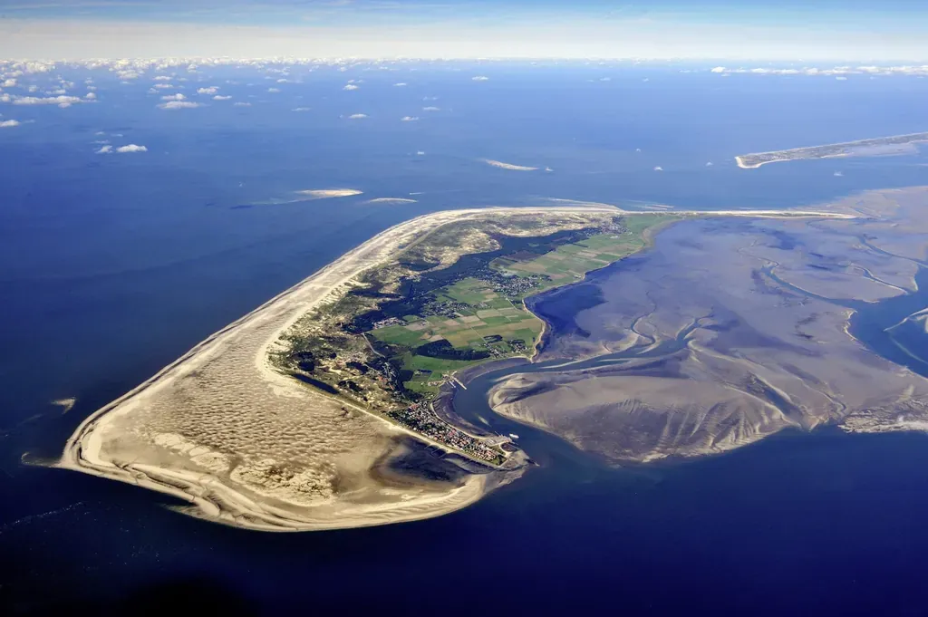 Luftaufnahme von Amrum