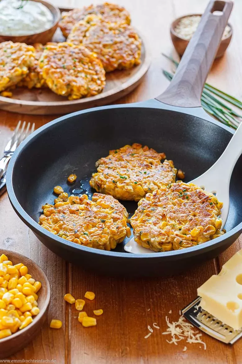 Maispuffer-Variationen