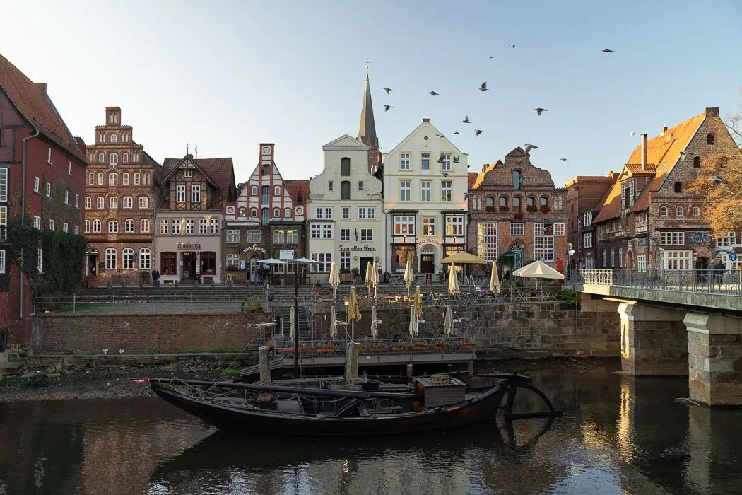 Malerischer Blick auf den Stint, Lüneburg