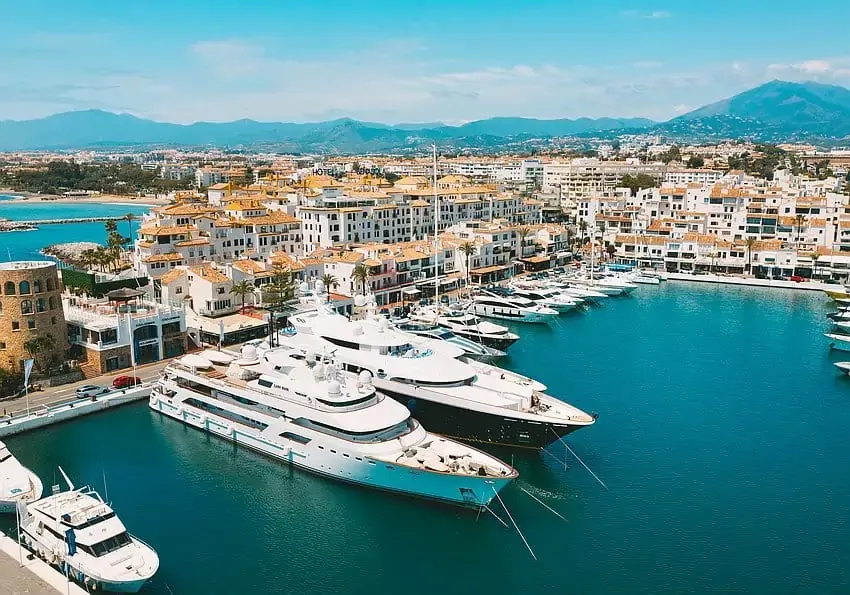 Marbella Hafen Puerto Banus Yachten