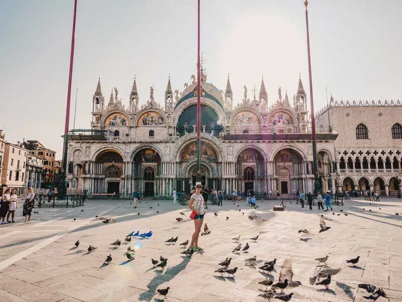 Markusdom und Dogenpalast in Venedig