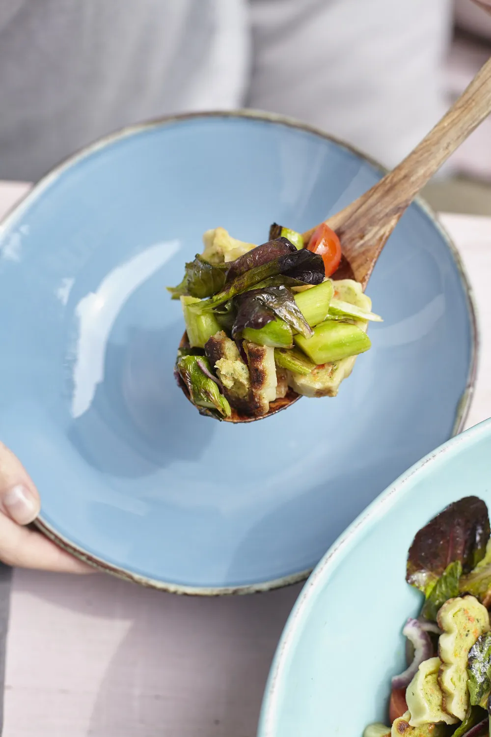 Maultaschensalat, eine kreative und schnelle Idee für den Grill