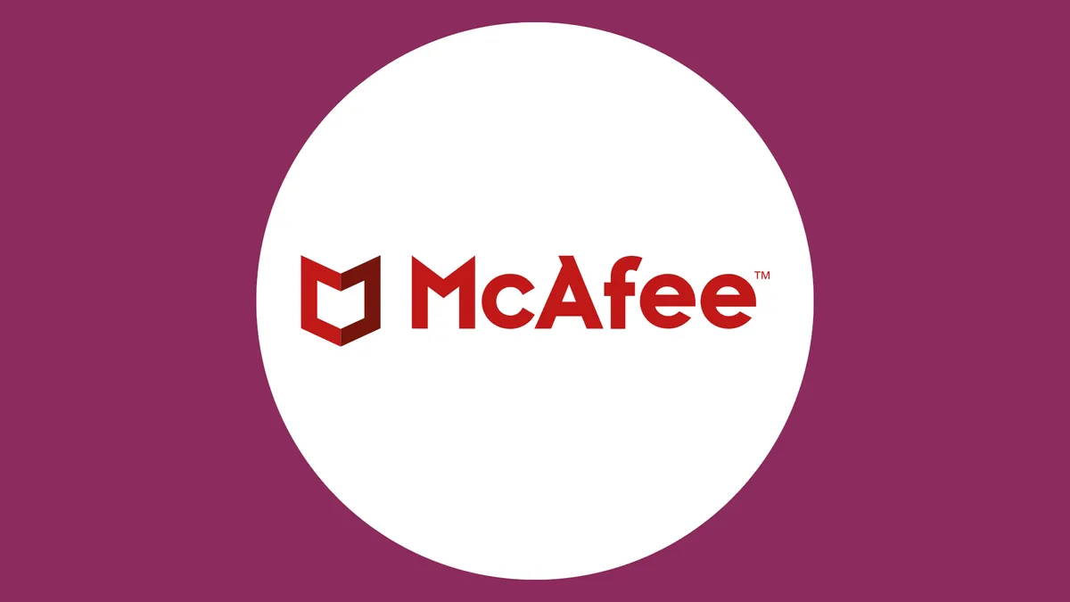 McAfee Logo Header