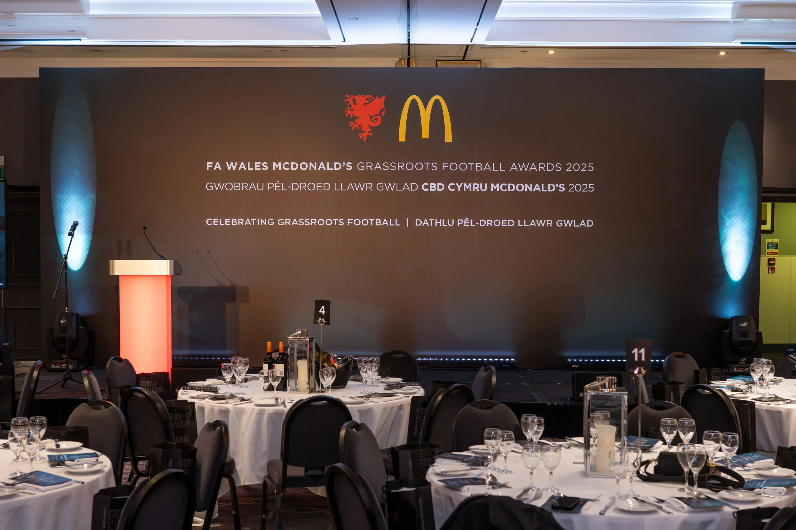 McDonald's Grassroots Fußball-Awards 2025 in Wales